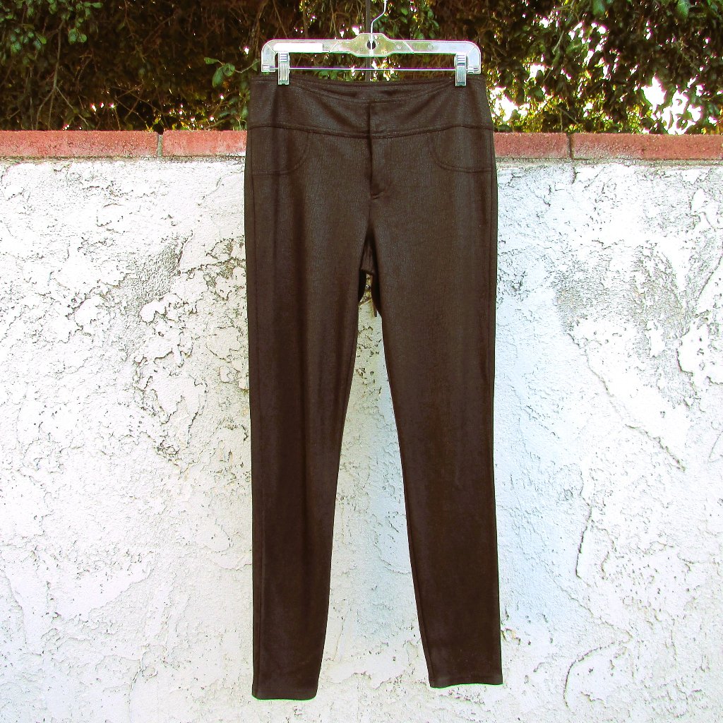 Inc Brown Skinny Knit Pants 10